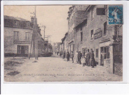 PEYRAT-le-CHATEAU: Avenue Carnot Et Arrivée Du Tramway - Très Bon état - Other & Unclassified