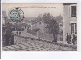 LIMOGES: Grèves De Limoges Mai 1905, La Rue D'auzette Gardée Par La Gendarmerie - Très Bon état - Limoges