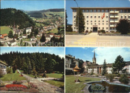 12589293 Dussnang Panorama Kneipp Kurort Kurhaus Parkanlagen Teich Dussnang - Autres & Non Classés