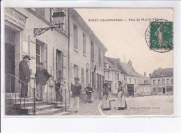 ANIZY-le-CHATEAU: Place Du Marché D'hiver - Très Bon état - Andere & Zonder Classificatie