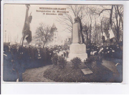MEZIERES-les-CLERY: Inauguration Du Monument 3 Décembre 1920 - Très Bon état - Altri & Non Classificati