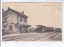 FAVEROLLES: La Gare, 1er Tirage - Très Bon état - Other & Unclassified