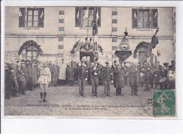 MEZIERES-les-CLERY: La Mairie, Le Jour De L'inauguration Du Monument De La Grande Guerre - Très Bon état - Andere & Zonder Classificatie