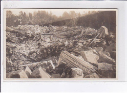 NEUFLIZE: Ruines Du Théatre De Neuflize, Octobre 1918 - Très Bon état - Autres & Non Classés