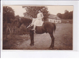 ARGENT-sur-SAULDRE(?): Mi-careme, Amazone, Cheval - Très Bon état - Argent-sur-Sauldre