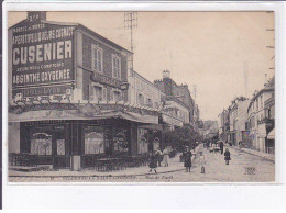 VILLENEUVE-SAINT-GEORGES: Rue De Paris, Cusenier, Absynthe Oxygénée - Très Bon état - Villeneuve Saint Georges