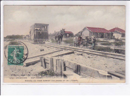 ARCACHON: Arrivée Du Tram Venant Des Passes Et De L'océan, Cap-ferret - Très Bon état - Arcachon