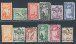 1938-48 Cayman Islands, Stanley Gibbons N. 115/26a, Serie Di 12 Valori, MNH** - Andere & Zonder Classificatie