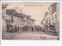 BRIGUEUIL: Rue Quiterne - Très Bon état - Andere & Zonder Classificatie