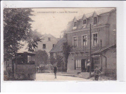 HERIMONCOURT: Gare Du Tramway - état (carte Recoupée) - Other & Unclassified