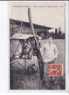 VICHY: Maïcon Aviateur Sur Biplan Gaudron - Très Bon état - Vichy