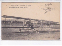 NICE: Le Meeting D'aviation, De Riemsdyck Sur Biplan Curtiss - Très Bon état - Altri & Non Classificati