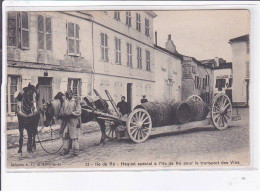 ILE DE RE: Haquet Spécial A  L'ile De Ré Pour Le Transport Des Vins - Très Bon état - Ile De Ré