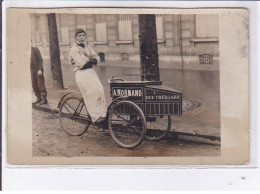 PARIS: Tricycle De Livraison 75008, A. Normand 1 Rue Treillard - Très Bon état - Sonstige Sehenswürdigkeiten