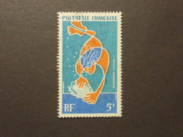 POLYNESIE FRANCAISE Poste Aérienne Année 1970, YT N° 35 Oblitéré (petite Trace Couleurs Au Dos) - Used Stamps