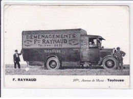 TOULOUSE: F. Raynaud, Déménagement Fois Raynaud, 39bis, Avenue De Muret - état - Toulouse