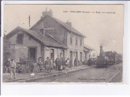 CHALLANS: La Gare, Vue Intérieure - Très Bon état - Challans