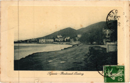 CORSE - AJACCIO - Le Boulevard Lantivy En 1911 - Ed. Bazar Chinosi - Ajaccio