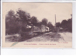 CRECY-en-PONTHIEU: Train à L'arrêt De Forêt - état - Crecy En Ponthieu