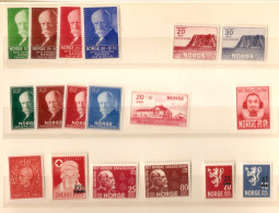 Norway Stamps 1950 ** - Ongebruikt