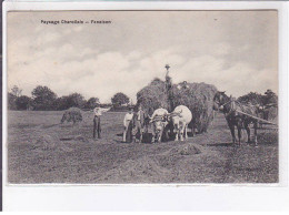 CHAROLLES: Paysage Charollais, Fenaison - Très Bon état - Charolles