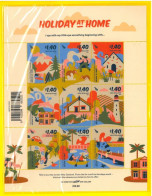 NEW ZEALAND 2021 HOLIDAY AT HOME Miniature Sheet - Blokken & Velletjes
