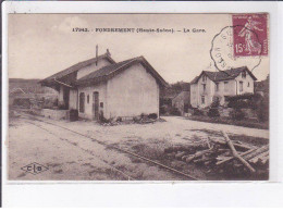 FONDREMEND: La Gare - Très Bon état - Andere & Zonder Classificatie