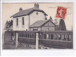 CARROUGES: Gare, Wagons - Très Bon état - Carrouges