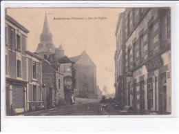 AMBRIERES: Rue De L'église - Très Bon état - Ambrieres Les Vallees