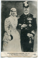 CPA Voyagé 1912 *  Fêtes Franco Hollandaises Juin 1912 La Reine Wilhelmine Et Le Prince Consort - Case Reali