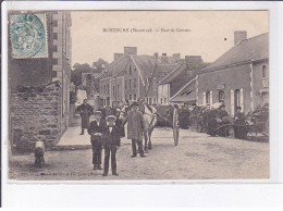 MONTSURS: Rue De Gennes - état - Andere & Zonder Classificatie