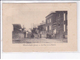 MONTBREHAIN: La Place De La Mairie, Voiture à Chien, Philatélie - Très Bon état - Other & Unclassified