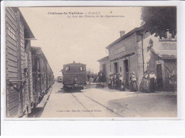 CHATEAU-la-VALLIERE: La Gare Des Chemins De Fer Départementaux - Très Bon état - Andere & Zonder Classificatie