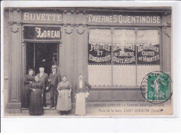 SAINT-QUENTIN: Maison Loreau Taverne, Place De La Gare - Très Bon état - Saint Quentin