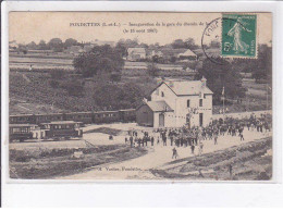 FONDETTES: Inauguration De La Gare Du Chemin De Fer - état - Fondettes