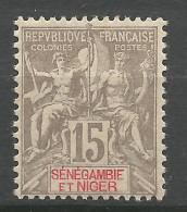 SENEGAMBIE ET NIGER N° 6 NEUF**  SANS CHARNIERE  / Hingeless / MNH - Ongebruikt