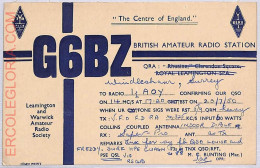 Ad9147 - GREAT BRITAIN - RADIO FREQUENCY CARD - England - 1950 - Radio