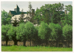 VALOGNES. Abbaye N-D De Protection. Le Monastère Vu Des Prés. - Valognes