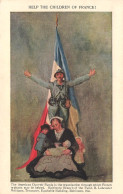 GUERRE 14 - Patriotique - HELP THE CHILDREN OF FRANCE - The American Ouvroir Funds - VENTE DIRECTE X - War 1914-18