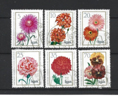 DDR 1975 Flowers Y.T. 1750/1755 (0) - Usados