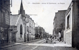 92  ASNIERES TEMPLE AVENUE DE COURBEVOIE - Asnieres Sur Seine