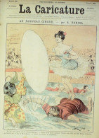 La Caricature 1886 N°329 Le Cirque Robida Delaunay Par Luque Trock Draner - Magazines - Before 1900