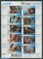 Netherlands 2011 65 Years UNICEF With Charity Fee (on Border) M/s, Mint NH, History - Unicef - Nuovi