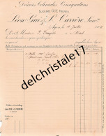 47 0268 AGEN LOT & GARONNE 1905 Denrées Coloniales Consignations Léon GUÉ & A. WATTEBLED Succ. à FRAYSSE - Levensmiddelen