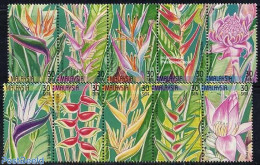 Malaysia 1999 Plants 10v, Mint NH, Nature - Flowers & Plants - Sonstige & Ohne Zuordnung