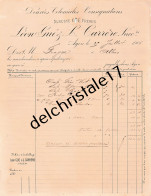 47 0269 AGEN LOT & GARONNE 1905 Denrées Coloniales Léon GUÉ & A. WATTEBLED Succ. Cafés Essence … à FRAYSSE - Artigianato