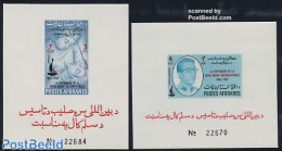 Afghanistan 1963 Red Cross Centenary 2 S/s Imperforated, Mint NH, Health - Afghanistan