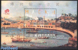 Macao 2003 Art Museum S/s, Mint NH, Transport - Ships And Boats - Art - Museums - Paintings - Ungebraucht