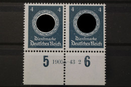 DR Dienst, MiNr. 167 Paar Unterrand HAN 19055.43 2, Postfrisch - Servizio