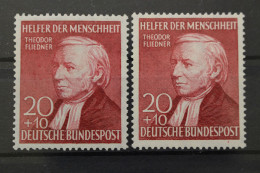 Deutschland (BRD), MiNr. 158 Type I + II, Postfrisch - Autres & Non Classés
